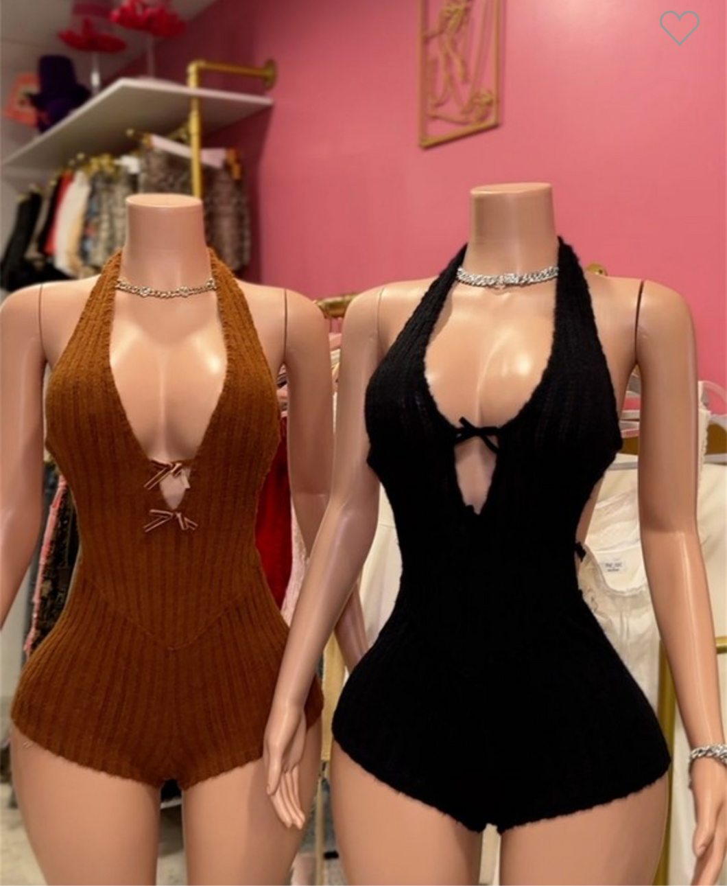 Black Tie up Romper