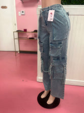 Load image into Gallery viewer, Bad Gyal Cargo Jeans