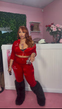 Load image into Gallery viewer, Bawdy Goals Velvet Chill Sets