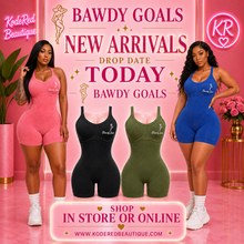 Load image into Gallery viewer, Hold Me Tight Bawdy Goals Romper