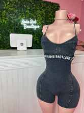 Load image into Gallery viewer, Acid Wash Romper