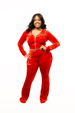 Load image into Gallery viewer, Bawdy Goals Velvet Chill Sets